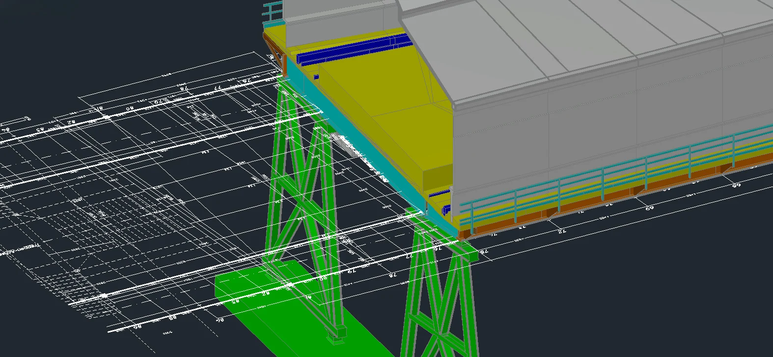 Detailed digital infrastructure model